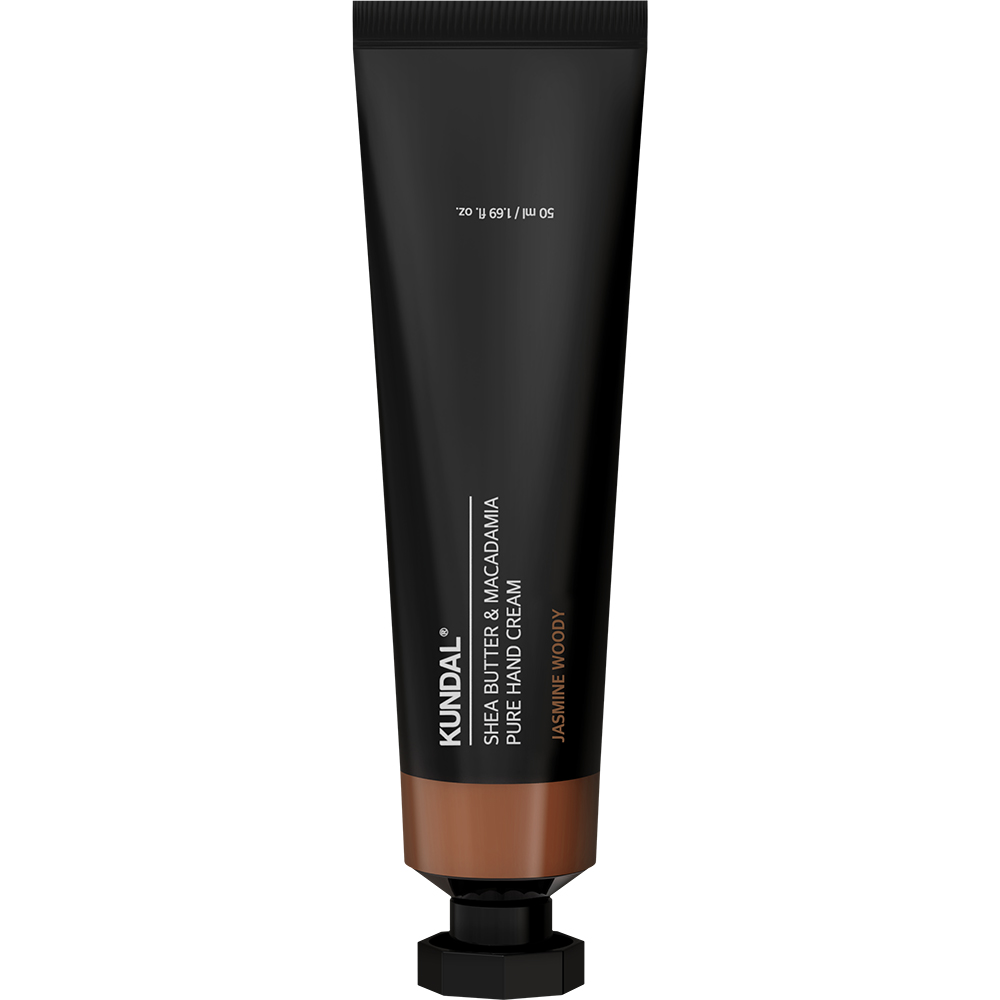 KUNDAL Shea Butter si Macadamia Pure Hand Cream Crema de maini Jasmine Woody - hidratare si netezime, 50 ml