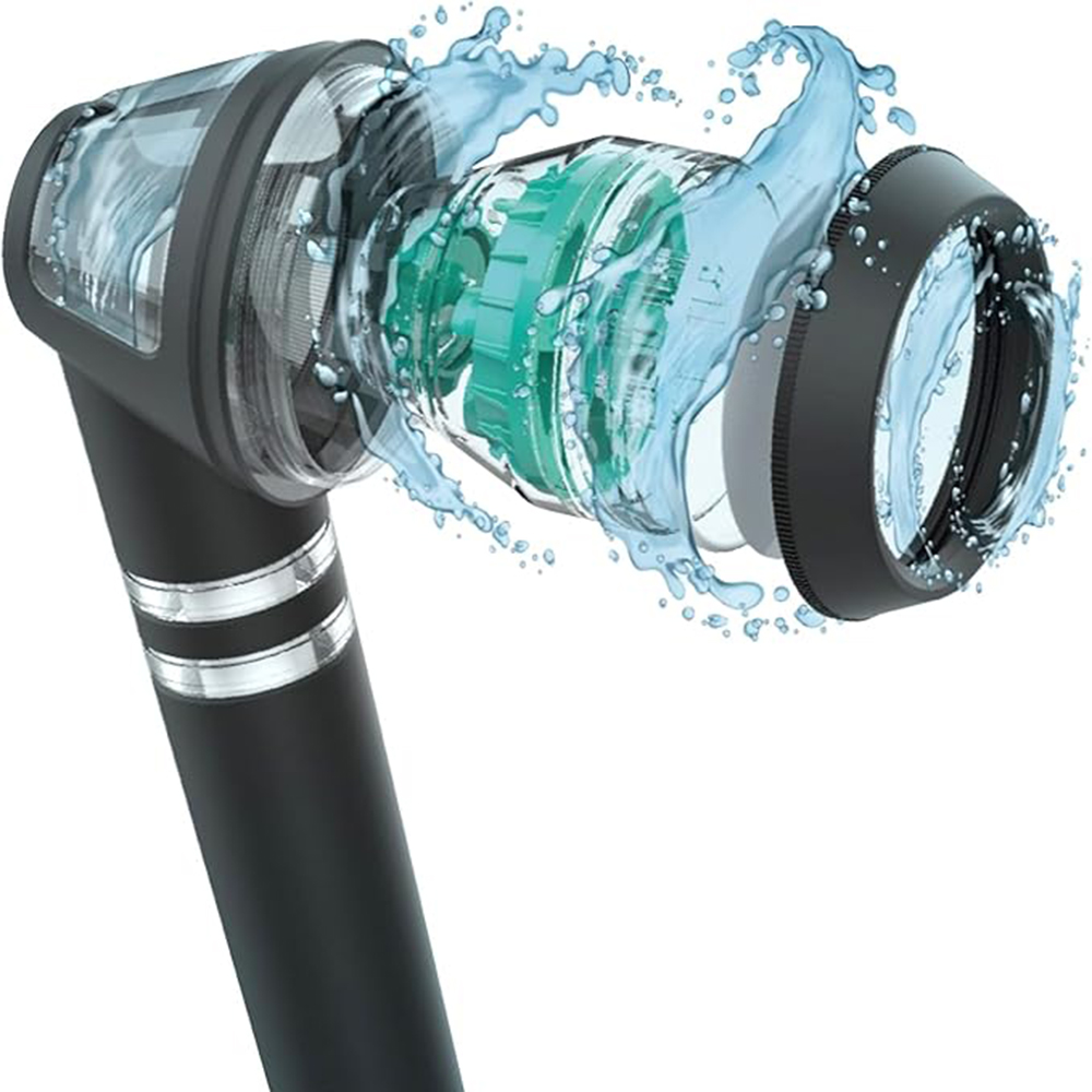 POSEION BT100 Premium Korean Revitalizing Shower Head, Dark Gray — cap de dus cu filtru de apa si sistem magnetic-ionizant, care contribuie la combaterea efectelor apei dure asupra pielii si parului si la reducerea consumului de apa