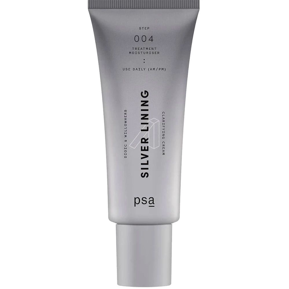 PSA Silver Lining Crema pentru Fata cu Acid Dioic si Willowherb 50 ml - Tratament Hidratant Anti-Eruptii si Pete