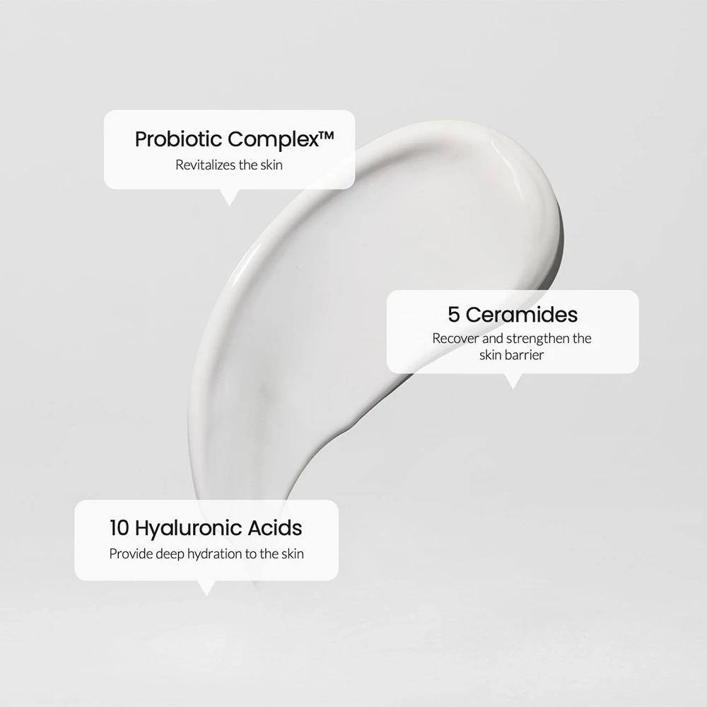 BIODANCE Skin Glow Essence Crema de fata hidratanta cu ceramide - Hidratare intensa si efect Glass Skin, 50 ml
