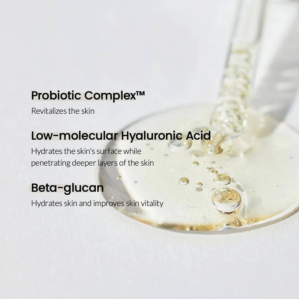 Biodance Skin Glow Ser Iluminator Vital - Probiotice si Acid Hialuronic pentru Hidratare si Stralucire, 50 ml