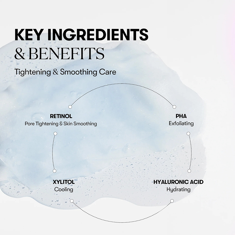 VT COSMETICS Skin Pack Sheet Mask Retinol Masca de fata - hidratare si fermitate, 100 buc