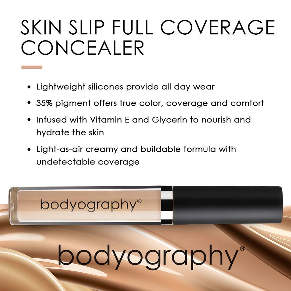 BODYOGRAPHY Skin Slip Corector lichid L1 Cool Light - Acoperire Completa si Hidratare 24H, 5 ml