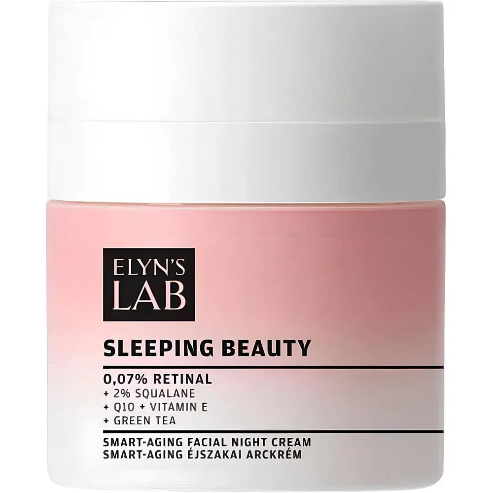 ELYN'S LAB Sleeping Beauty Crema de fata de noapte cu retinal 0.07% - Antirid si Hidratare Intensa, 50 ml