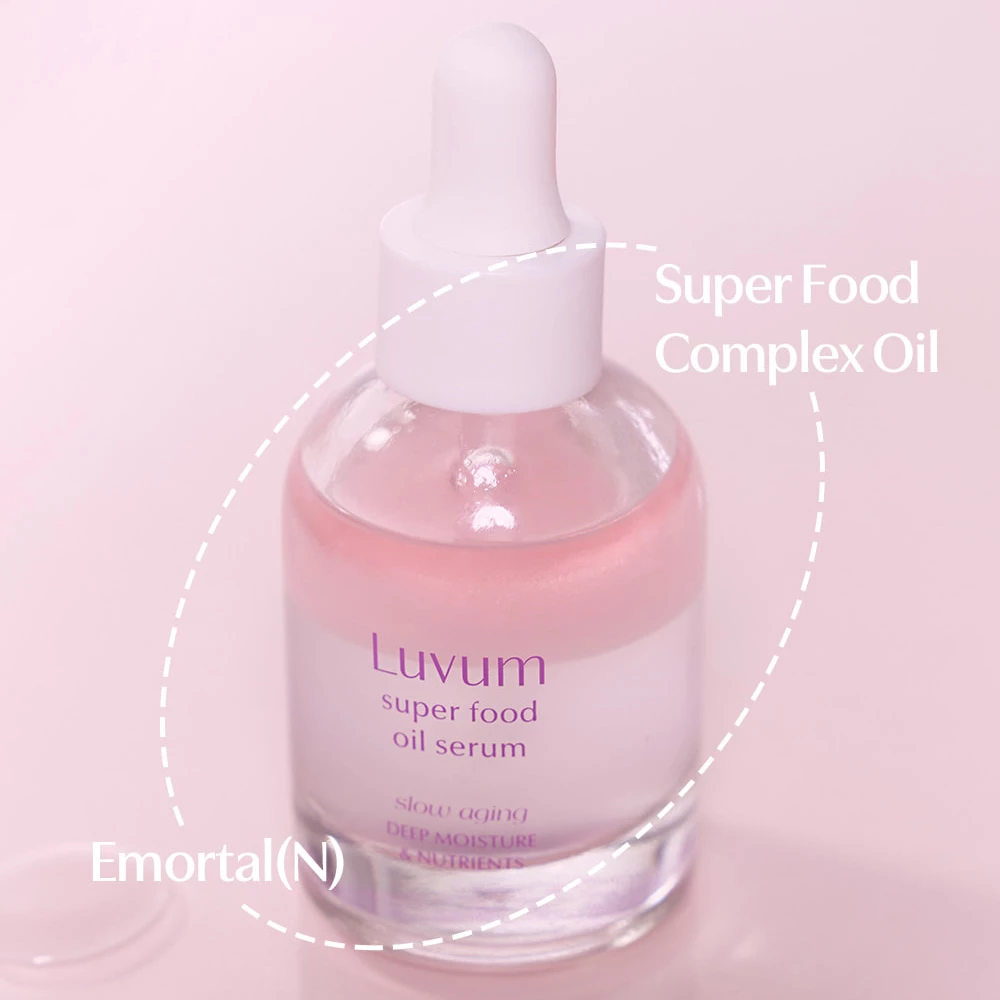 LUVUM Slow Aging Super Food Oil Serum - Hidratare Intensiva si Elasticitate, 30 ml
