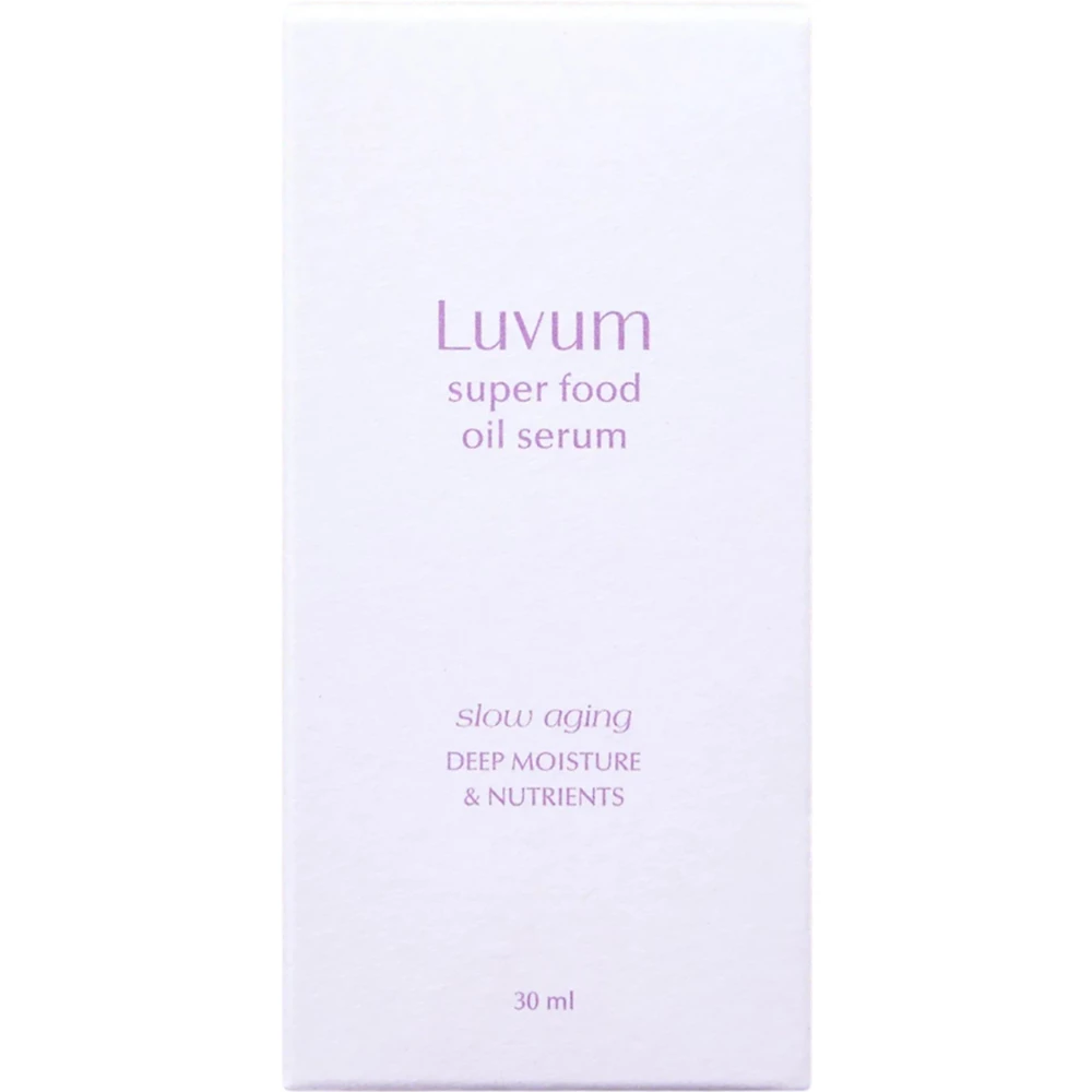 LUVUM Slow Aging Super Food Oil Serum - Hidratare Intensiva si Elasticitate, 30 ml