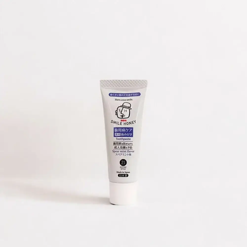 Zettoc Smile Honey Pasta de Dinti Spear Mint - Protectie Gingivala si Anticarie, 20 gr