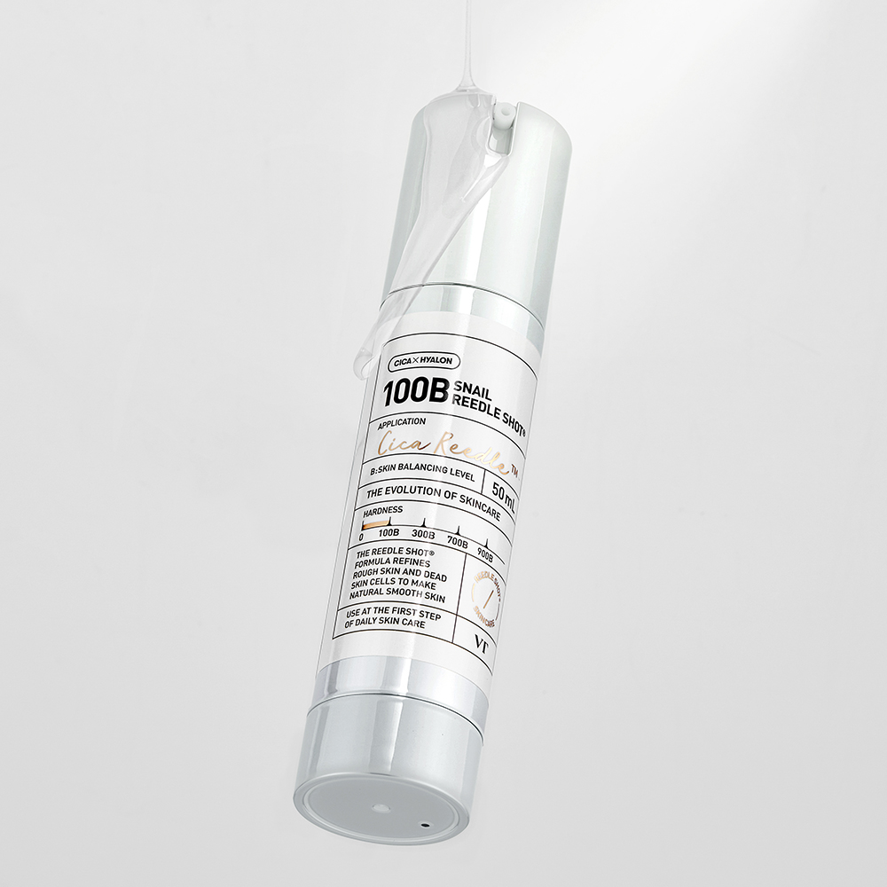 VT COSMETICS Snail Reedle Shot 100B ser - hidratare si luminozitate, 50 ml