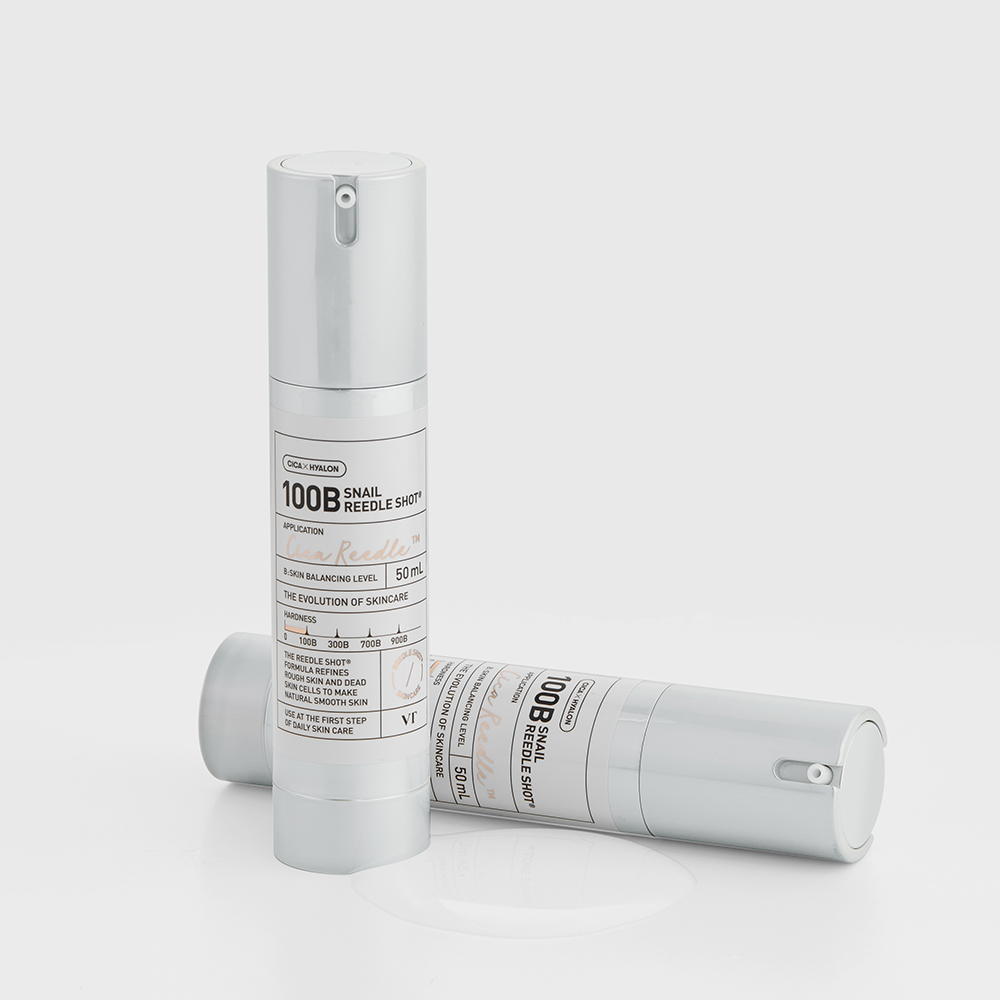 VT COSMETICS Snail Reedle Shot 100B ser - hidratare si luminozitate, 50 ml