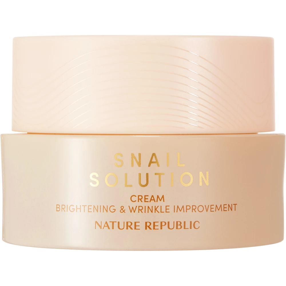 Nature Republic Snail Solution – Cremă de Față Anti-Îmbătrânire cu Extract de Melc, 52 ml