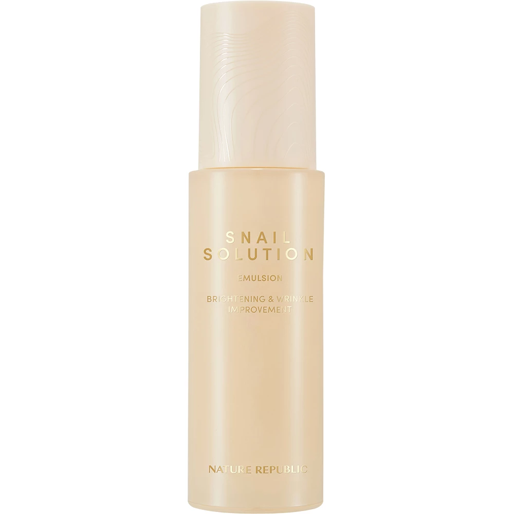 NATURE REPUBLIC Snail Solution Emulsie de fata - Hidratare Intensa si Regenerare cu Secretie de Melc, 120 ml