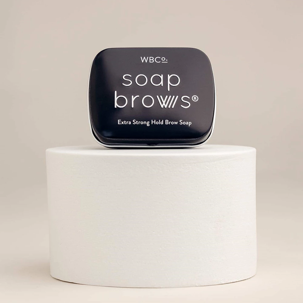 West Barn Co Soap Brows Sapun pentru sprancene Extra Strong - Fixare Puternica si Hidratare Delicata, 25 gr