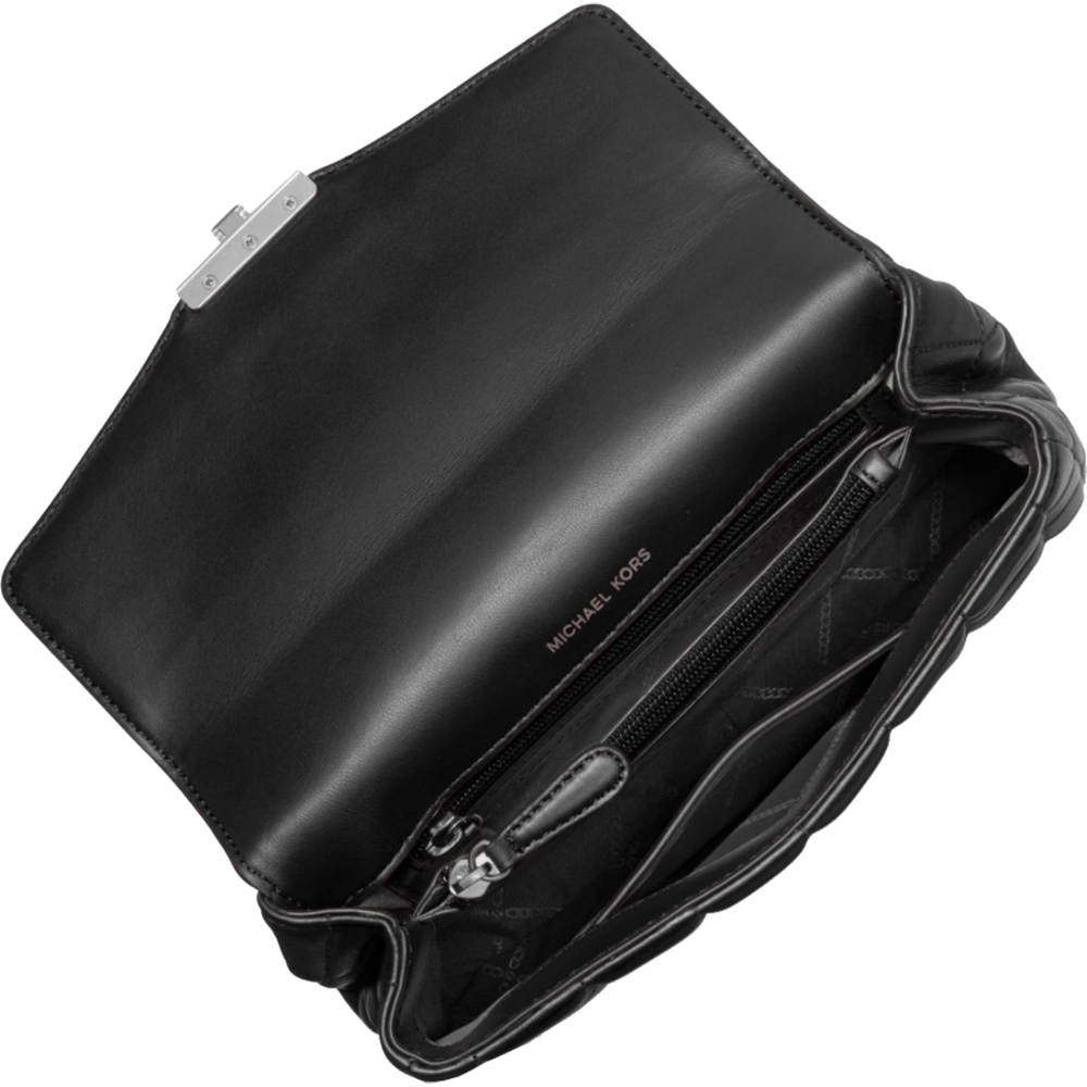 SoHo Large Quilted Leather Shoulder Bag