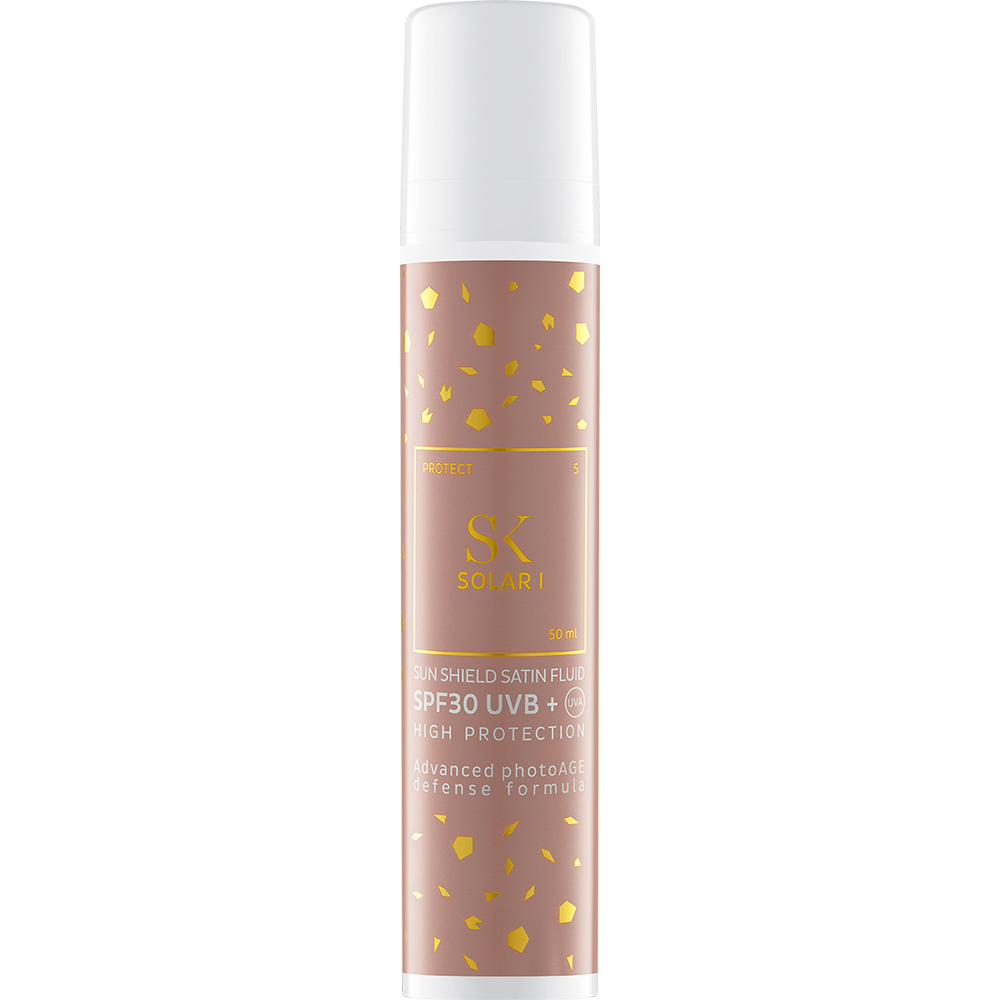 SKINTEGRA Solar I SPF 30, 50 ml - Crema de fata formulata cu Ectoina si extract de ceai verde, care contribuie la protectia solara cu spectru larg (UVA + UVB) si la mentinerea barierei cutanate