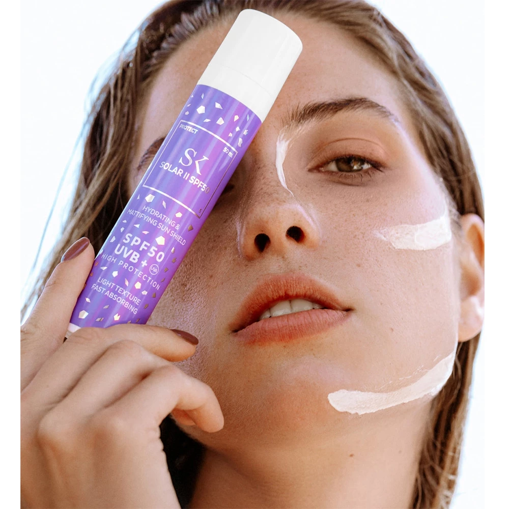 Skintegra Solar II – Cremă Fluidă SPF50 cu Antioxidanți (50 ml) | Protecție Solară Avansată & Matifiere