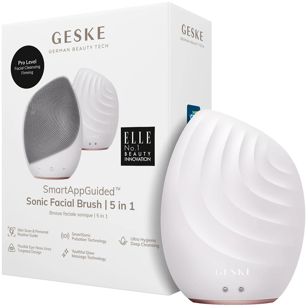 Sonic Facial Brush 5 in 1 Aparat Sonic Pentru Curatarea Tenului Stalight