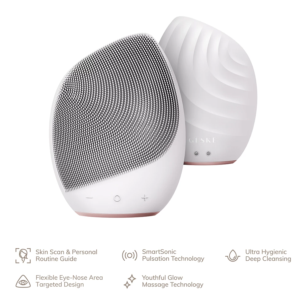 Sonic Facial Brush 5 in 1 Aparat Sonic Pentru Curatarea Tenului Stalight