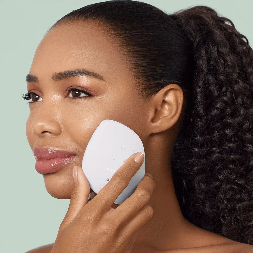 GESKE Sonic Warm and Cool Mask 9 in 1 – Dispozitiv Profesional pentru Îngrijirea Tenului, Starlight | German Beauty Tech
