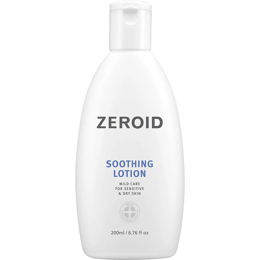 Zeroid Soothing Lotion | Lotiune Calmanta pentru Piele Sensibila, Hidratare Avansata, 200 ml