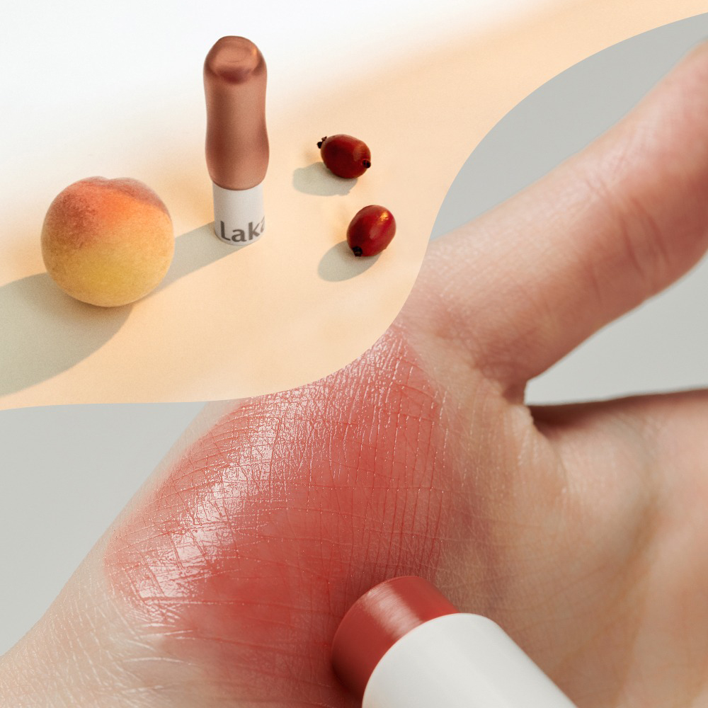 LAKA Soul Vegan Lip Balm balsam Rosy - hidratare si confort, 3.9 gr