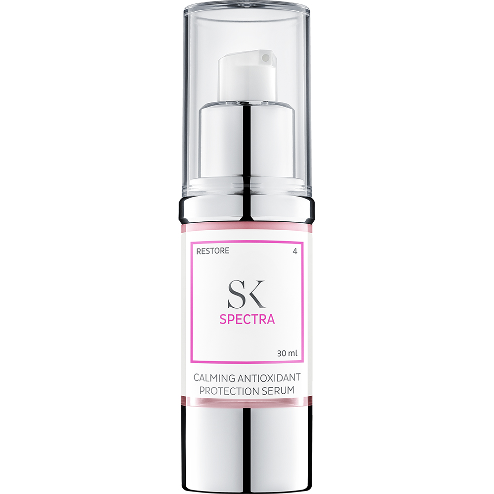 SKINTEGRA Spectra, 30 ml - Ser de fata formulat cu pantenol si resveratrol, care contribuie la sprijinul zilnic al pielii si la protectia antioxidanta usoara a pielii afectate, deteriorate, care prezinta iritatii, roseata si procese inflamatorii