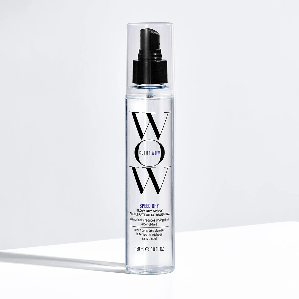 COLOR WOW Speed Dry spray pentru uscarea rapida a parului 150 ml - protectie termica si hidratare intensa, 150 ml
