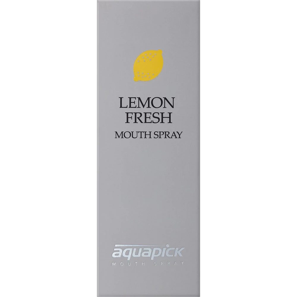 Aquapick Spray de Gură Lemon Fresh AQ-40 – Spray Răcoritor cu Aromă de Lămâie