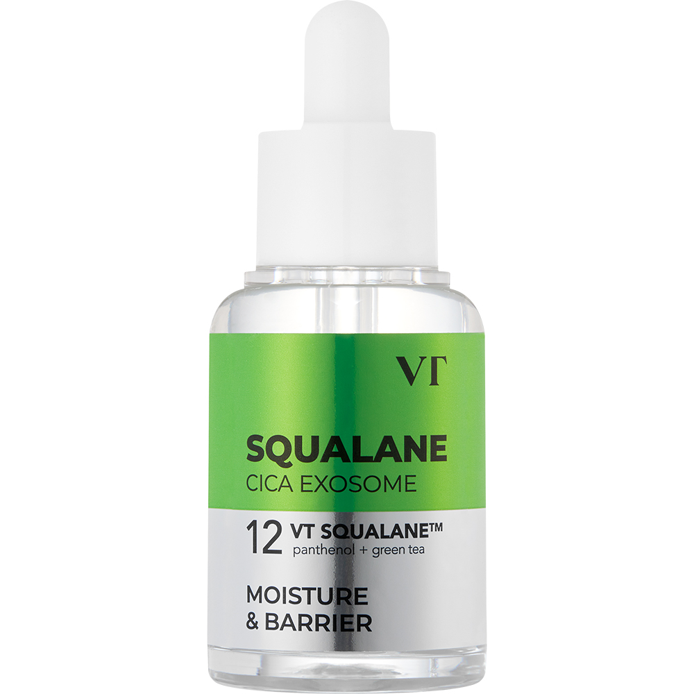 VT COSMETICS Squalane cica Exosome S4 Moisture Ampoule ser de fata - hidratare si calmare, 30 ml