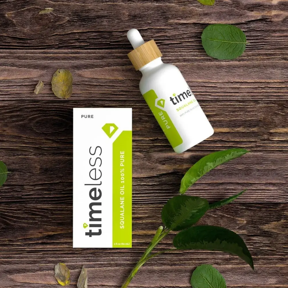 Timeless Skin Care Pure Line Ulei de fata 100% Squalane - Hidratare profunda si protectie antioxidanta, 30 ml