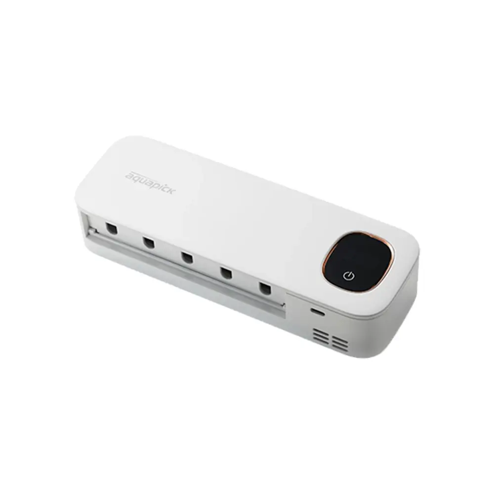 AQUAPICK AQ-95 Sterilizator Igienizant pentru Periute de Dinti, Lame de Ras - Sterilizare UV-C, Uscare Rapida si Protectie Antibacteriana, 4000mAh