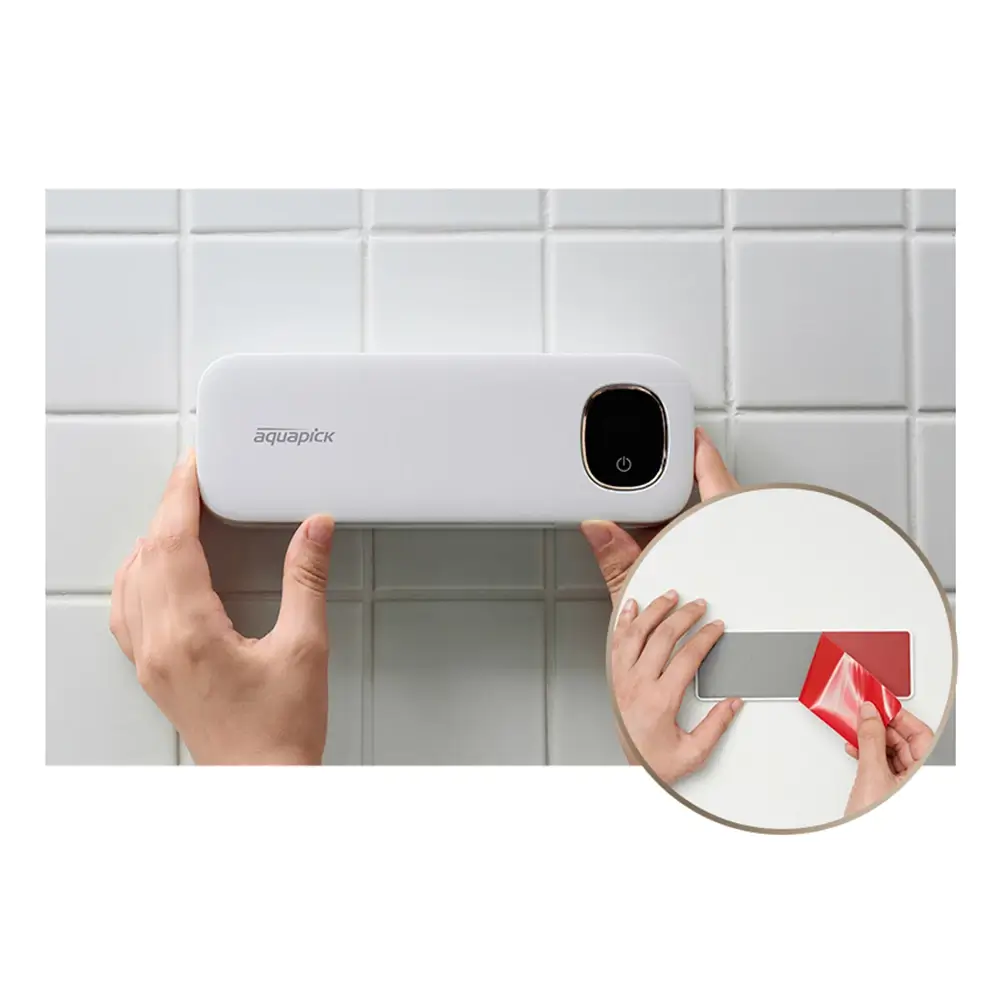 AQUAPICK AQ-95 Sterilizator Igienizant pentru Periute de Dinti, Lame de Ras - Sterilizare UV-C, Uscare Rapida si Protectie Antibacteriana, 4000mAh