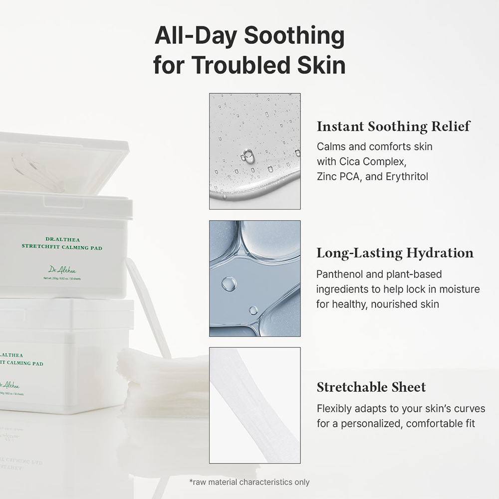 Stretchfit Calming Pad Toner de fata dischete 50 buc