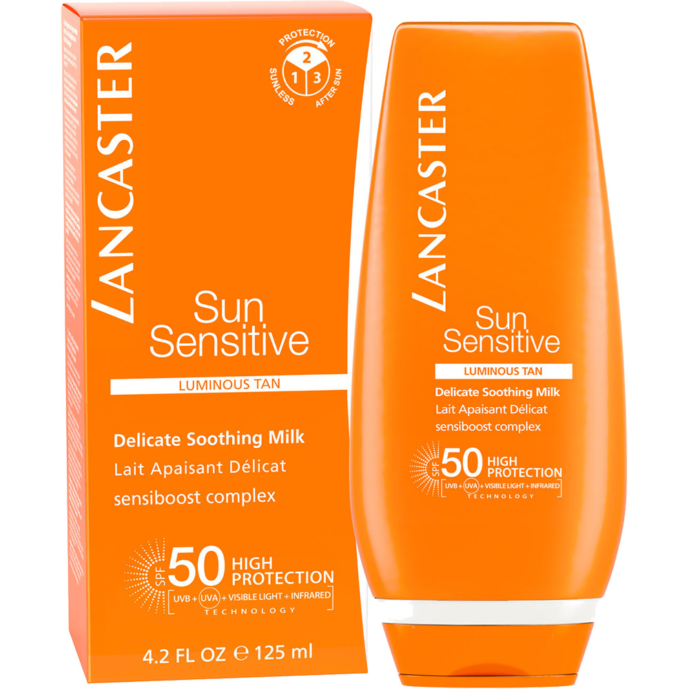 Sun Sensitive Lapte de corp delicat SPF 50 Unisex 125 ml