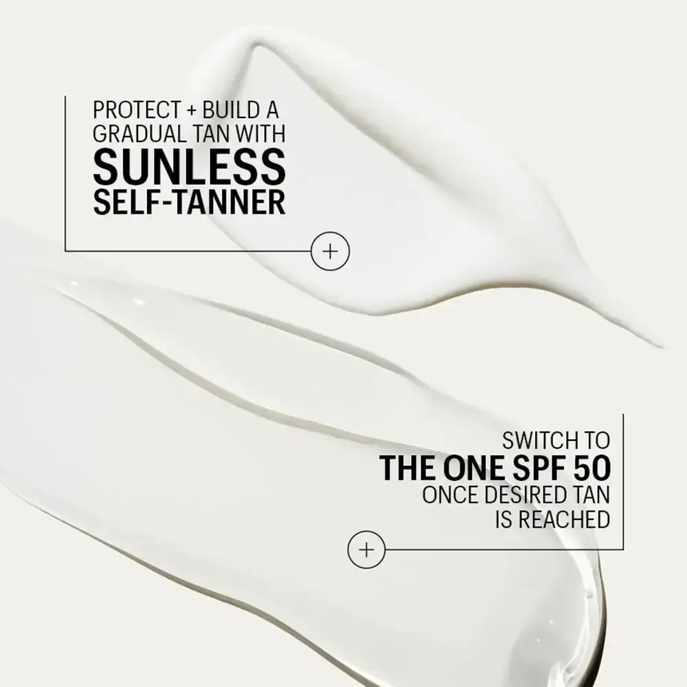 ALLIES OF SKIN Sunless Glow Crema de Fata Autobronzanta SPF50 Natural - Bronz Gradual si Protectie UV, Hidratare si Luminozitate, 50 ml