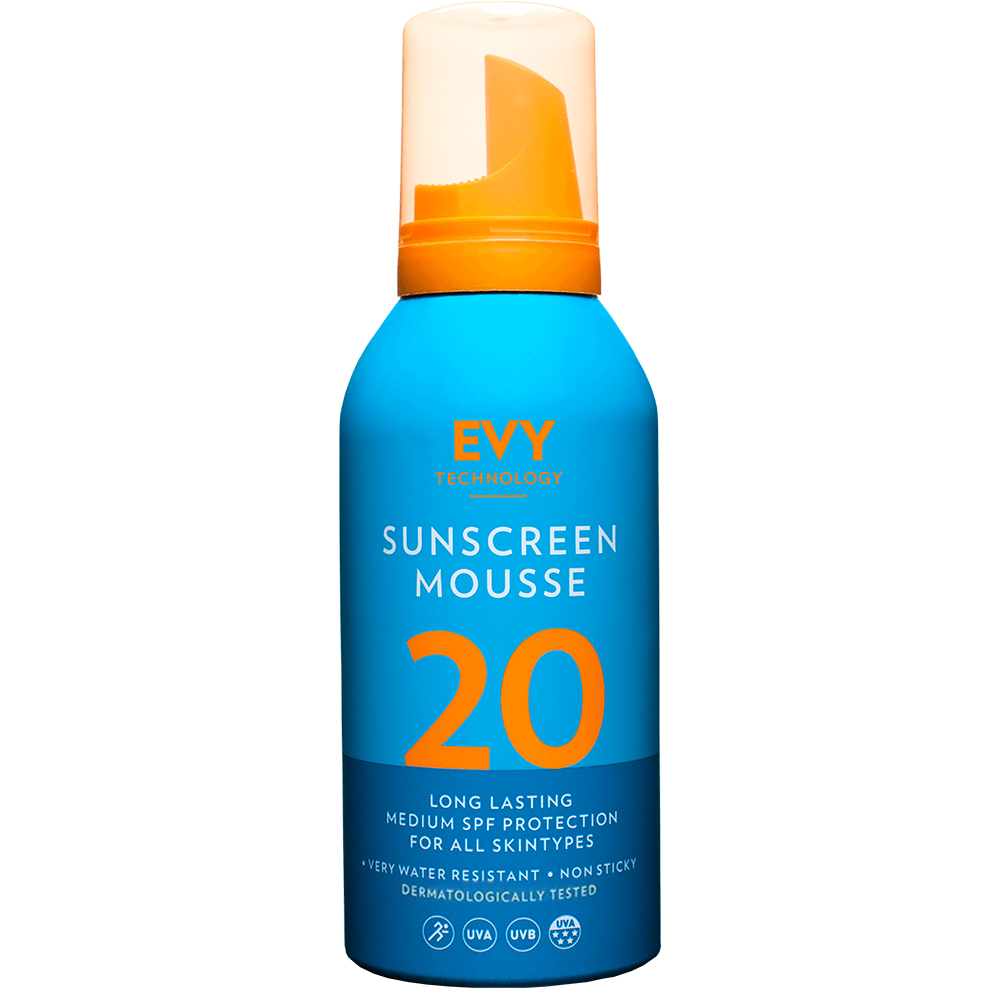 Sunscreen Mousse Crema de fata si corp spuma cu SPF 20 Unisex 150 ml