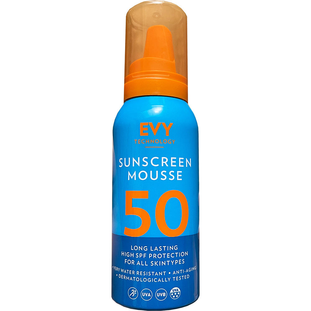 Sunscreen Mousse Crema de fata si corp spuma cu SPF 50 Unisex 100 ml