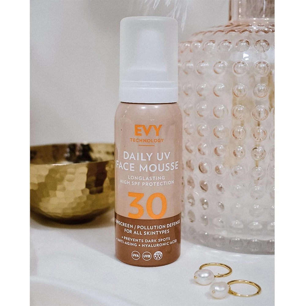 Sunscreen Mousse Daily UV Crema de fata spuma cu SPF 30 Unisex 75 ml