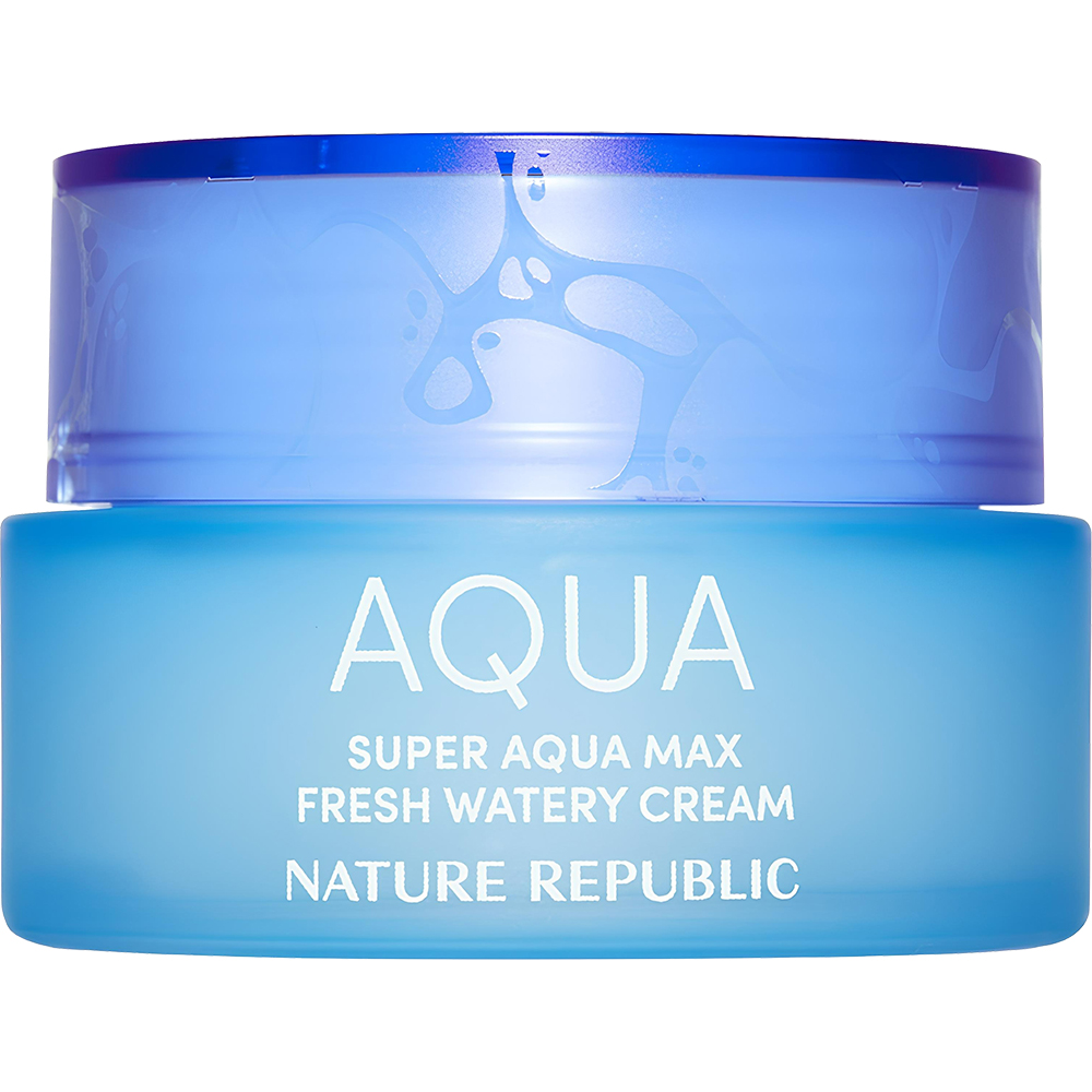 Nature Republic Super Aqua Max Fresh Watery – Cremă de Față Hidratantă, 80 gr