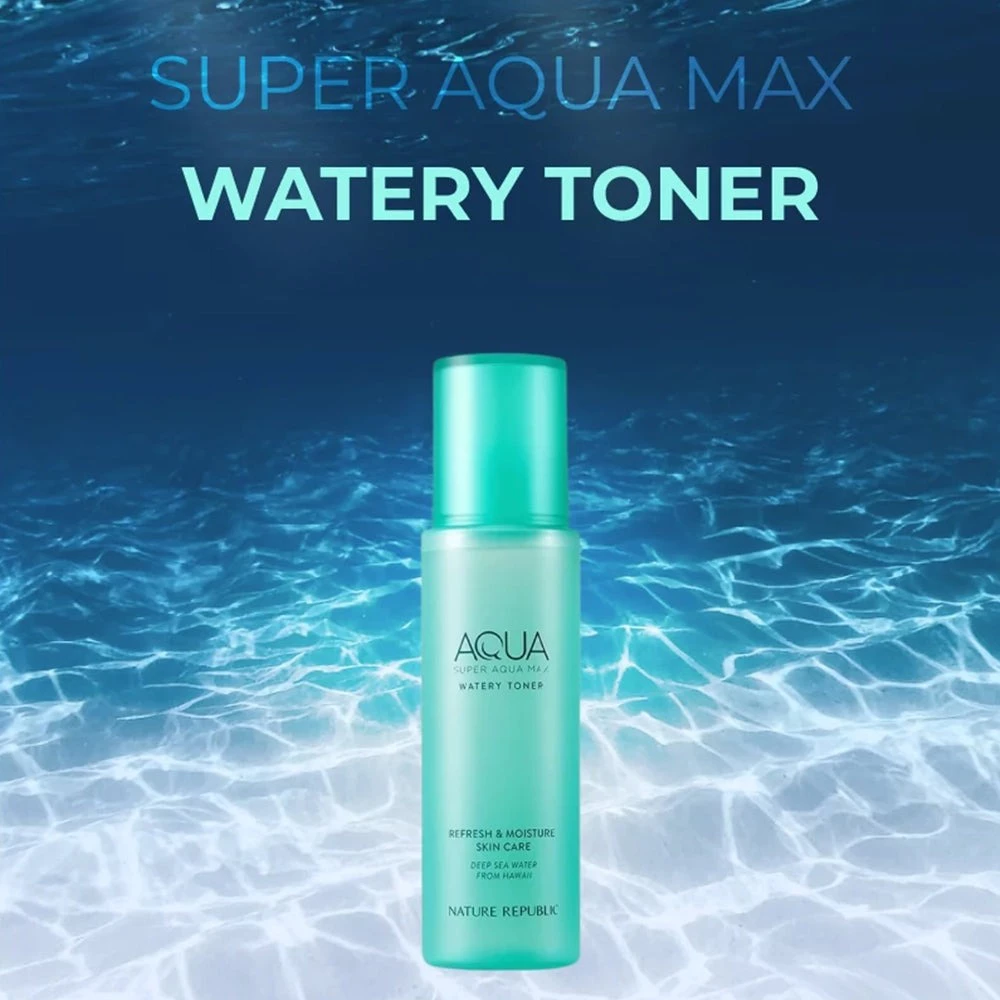 Super Aqua Max Watery Toner Toner de fata Refresh & Moisture 150 ml