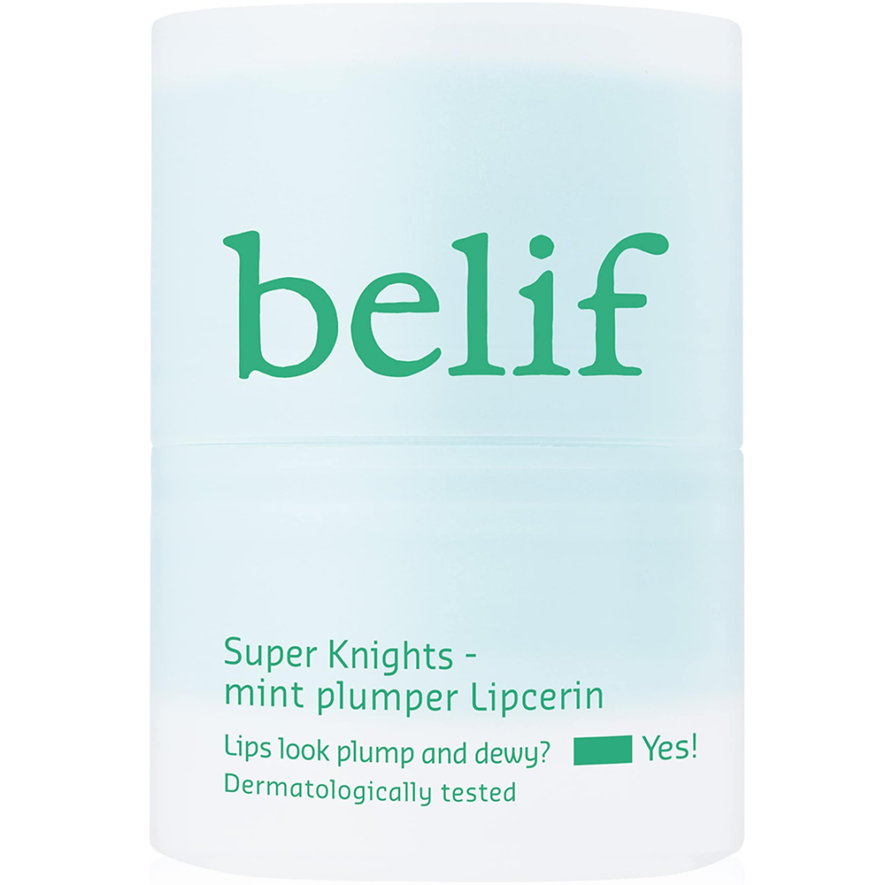 BELIF Super Knights Mint plumper Lipcerin balsam de buze - hidratare si volum, 15 ml