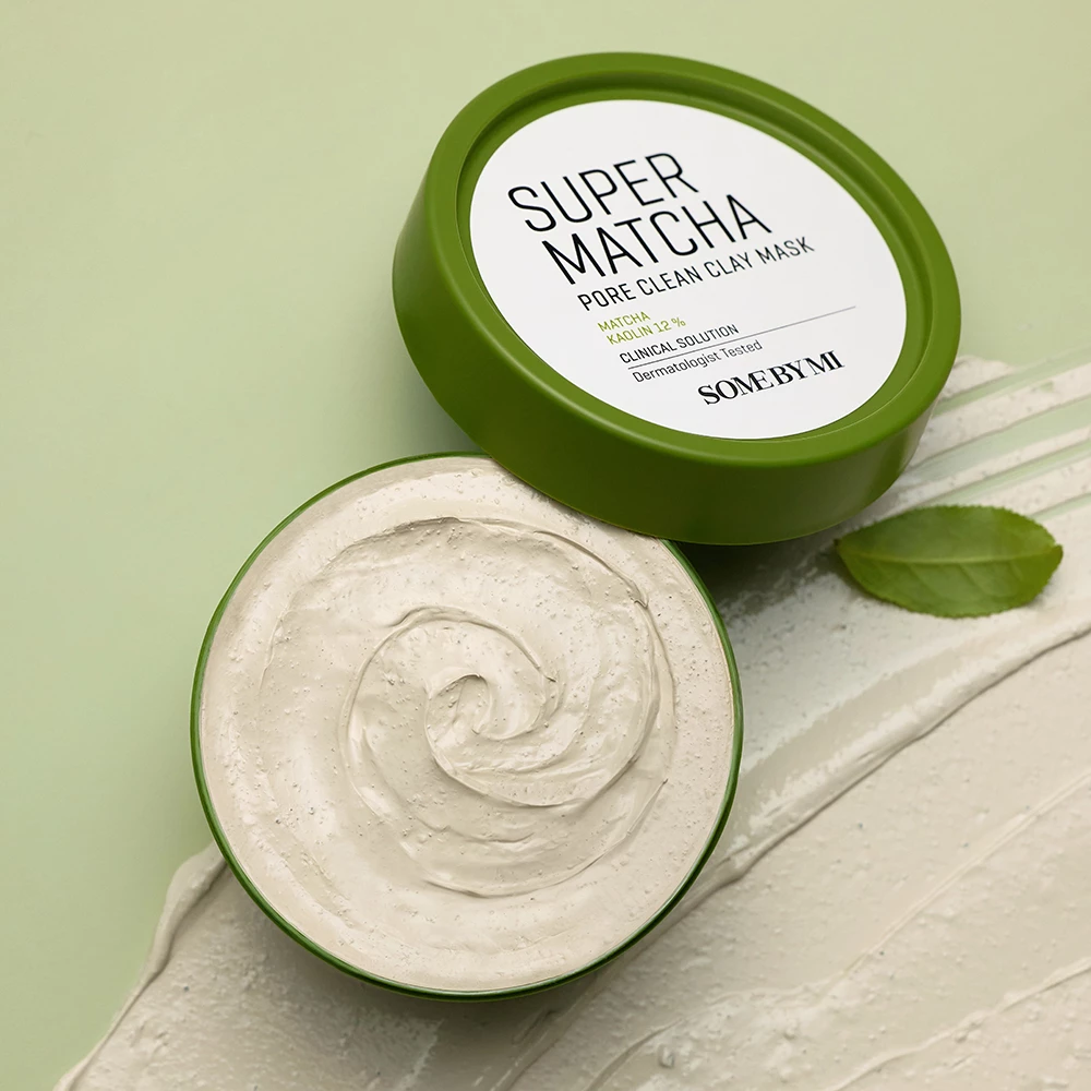 SOME BY MI Super Matcha Pore Clean Clay Mask masca de fata - curatare si calmare si intarire, 100 gr