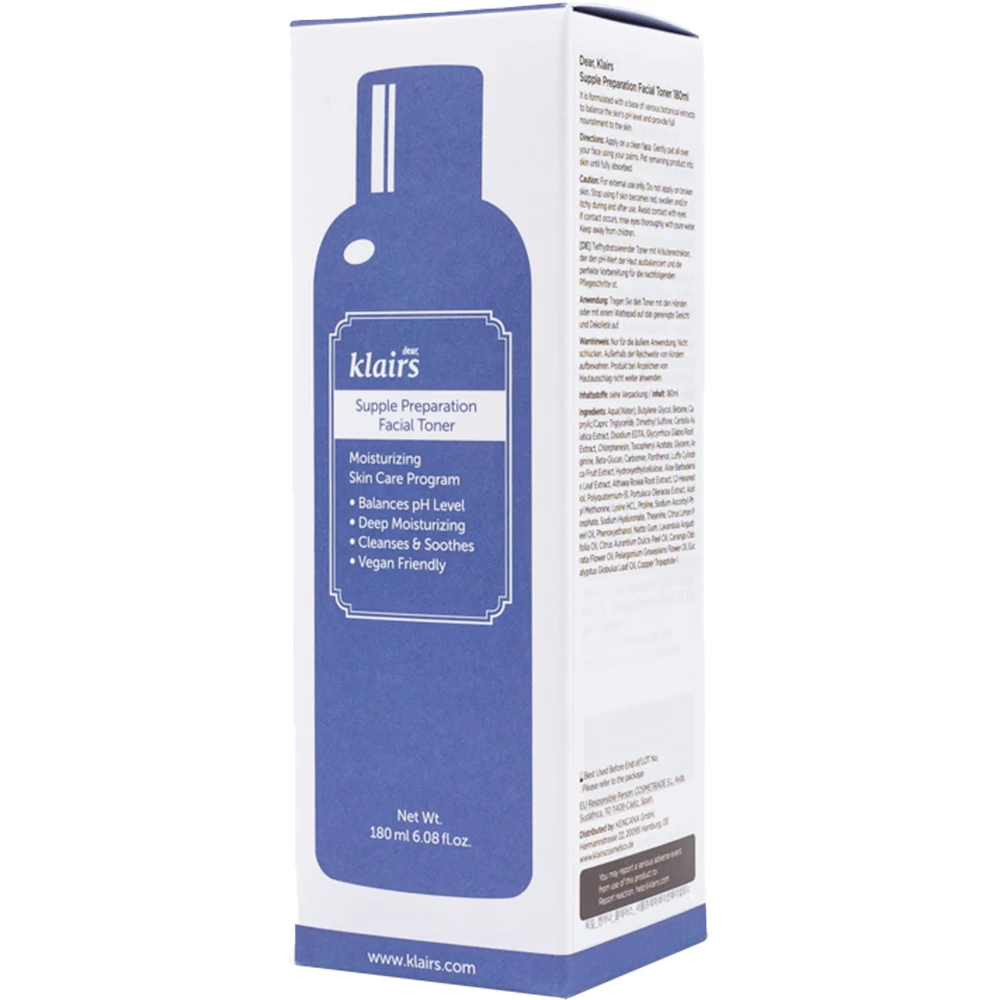 Supple Preparation Facial Toner Toner de fata cu efect calmant si hidratant 180 ml