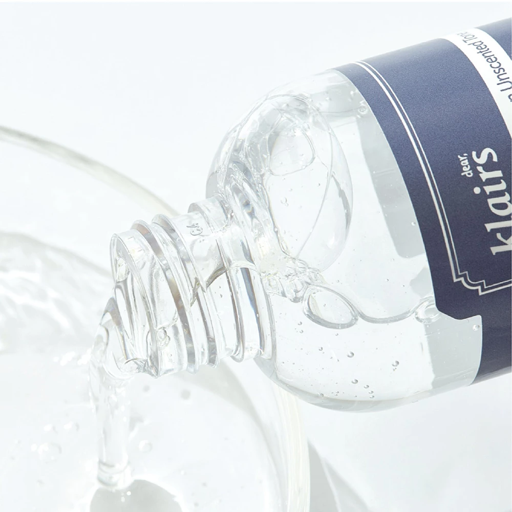 Dear Klairs Supple Preparation Toner facial fara parfum - Toner hidratant calmant cu acid hialuronic si Centella Asiatica, 180 ml