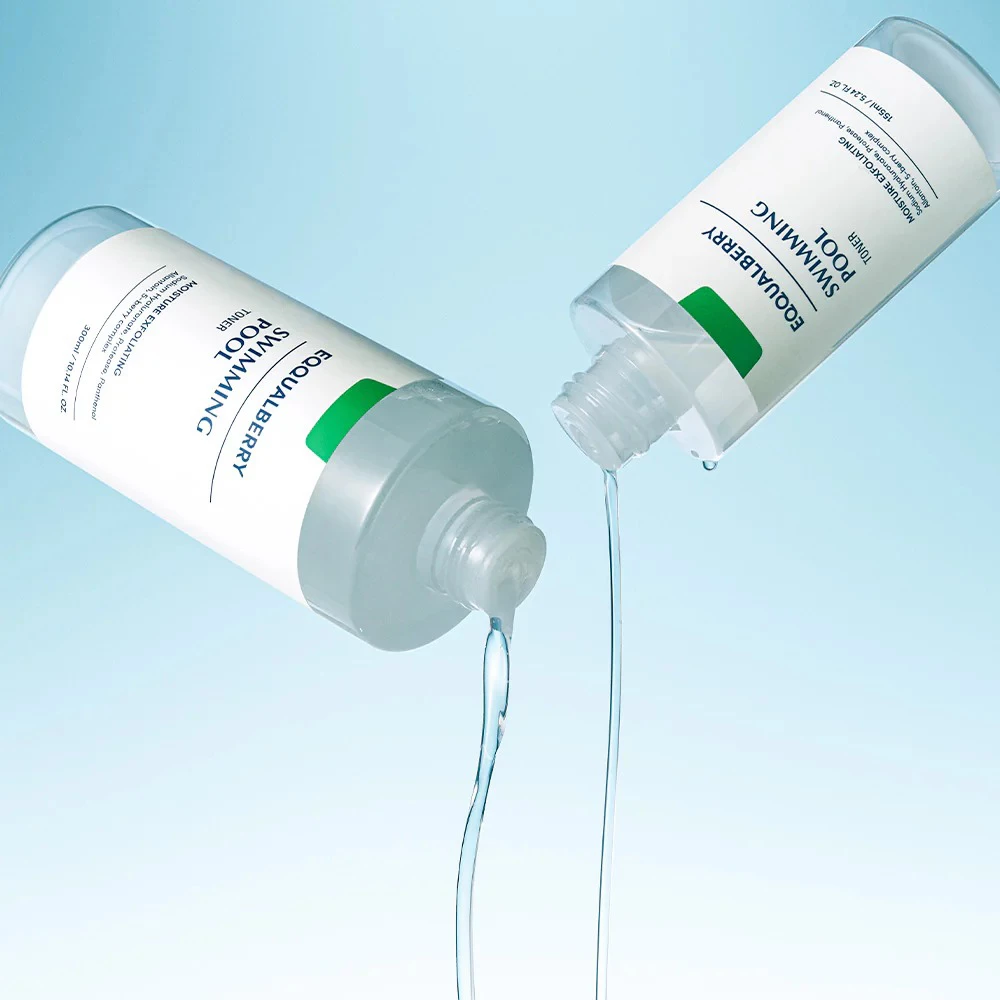 EQQUALBERRY Swimming pool Toner toner de fata - hidratare si luminozitate, 300 ml