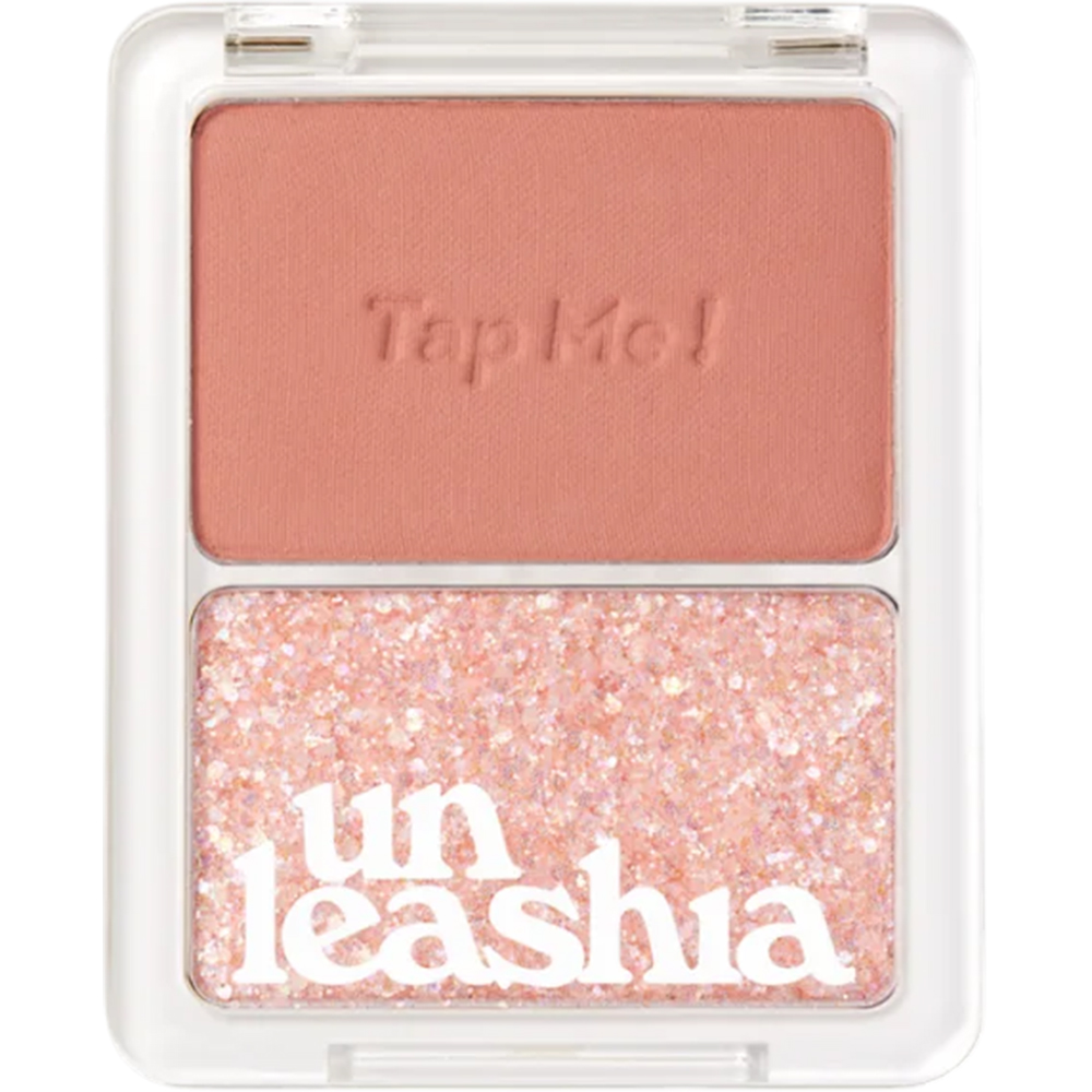 UNLEASHIA Tap Me Palette Duo fard de pleoape No.1 Pitapat - versatilitate si stralucire, 8.4 gr