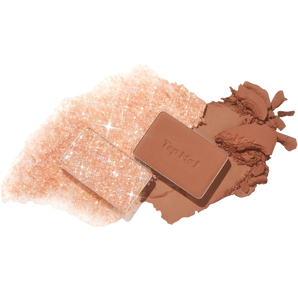 UNLEASHIA Tap Me Palette Duo fard de pleoape No. 2 Groovy - versatilitate si retusuri, 8.4 gr