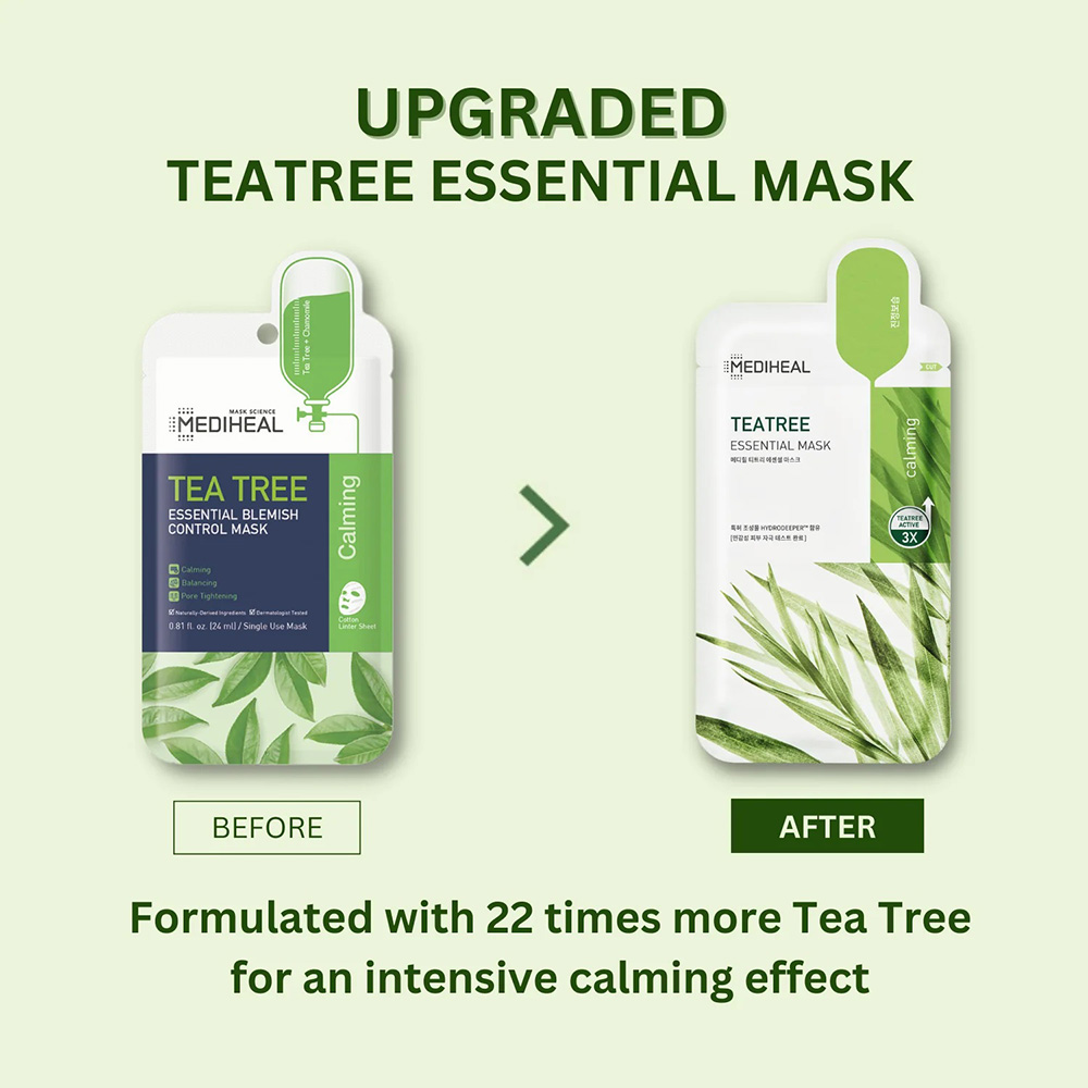 Tea Tree Essential Masca de fata 24 ml