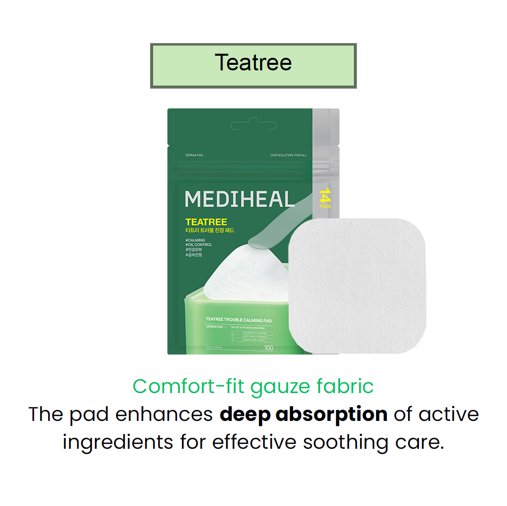 Teatree Trouble Calming Pad Toner de fata dischete 14 buc