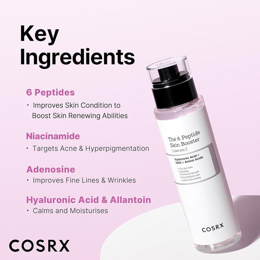 The 6 Peptide Skin Booster Serum Ser de fata 150 ml
