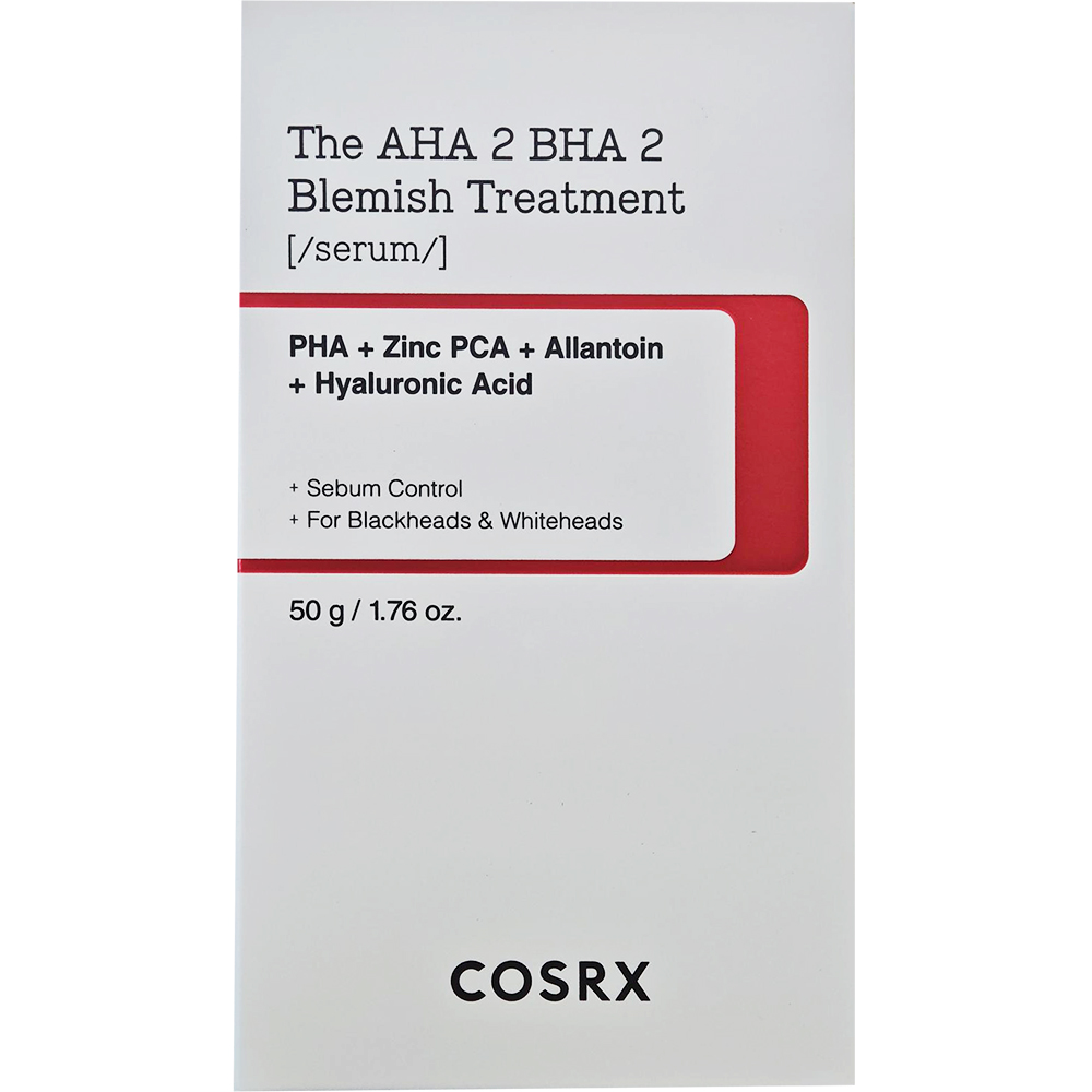 The AHA 2 BHA 2 Blemish Treatment Ser de fata exfoliant 50 gr